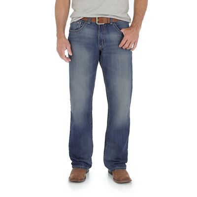 wrangler relaxed boot flex jeans