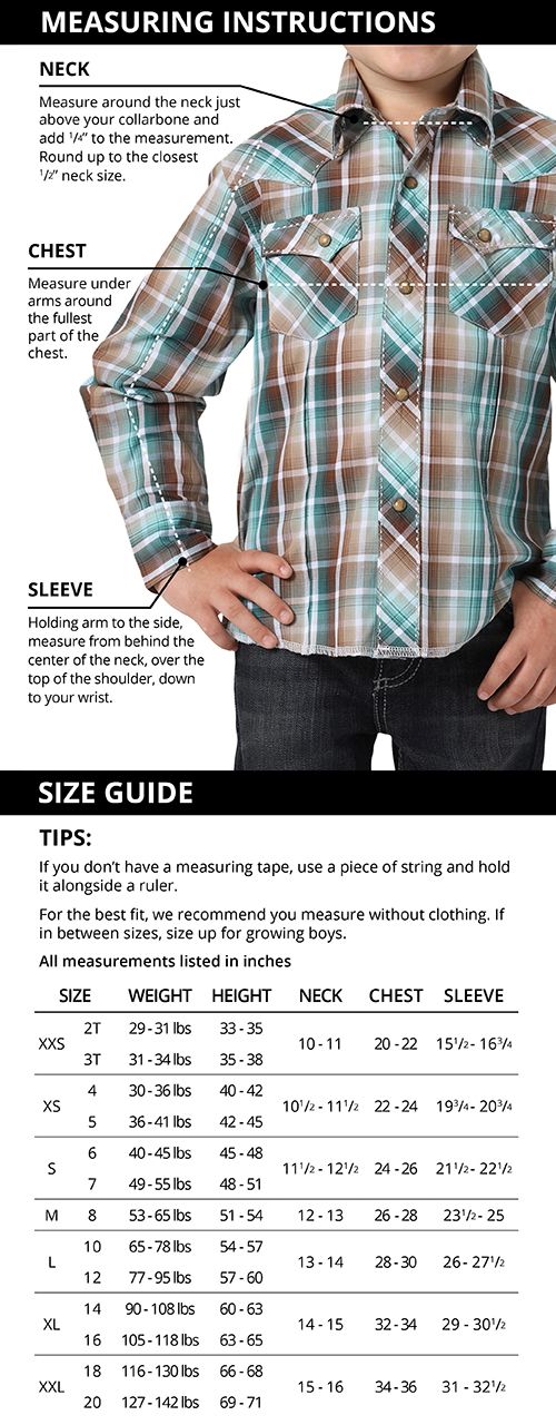 xxl shirt measurements