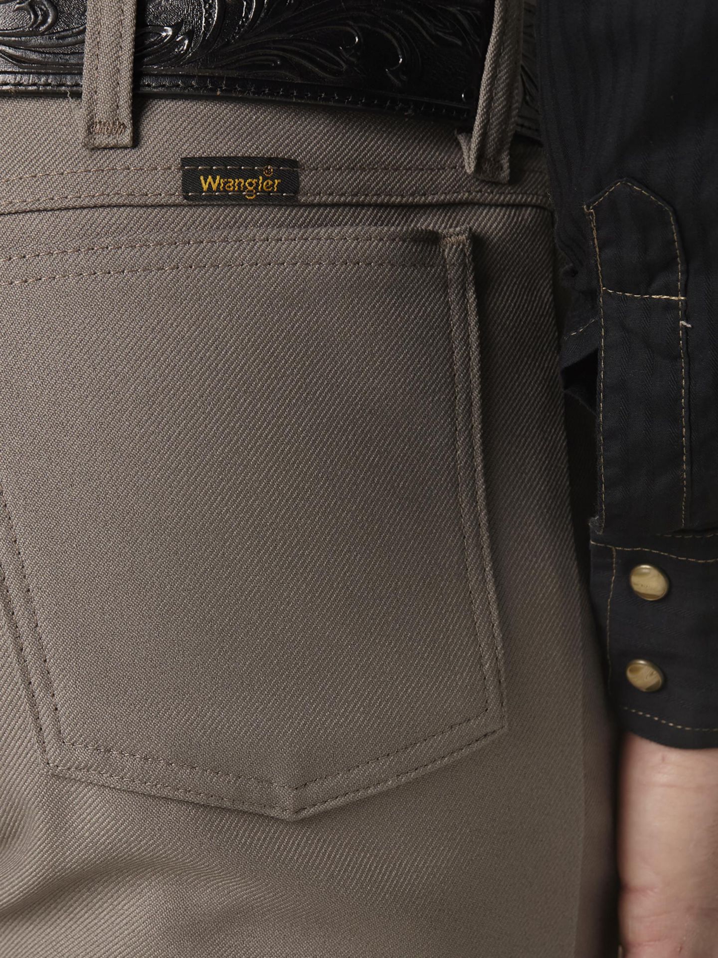 Мужские джинсы Wrangler Wrancher® Dress Jean, цвет: Берёзовый — фото 4