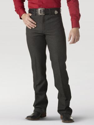 Wrangler Men's Wrancher Regular Fit Dress Jeans - Black