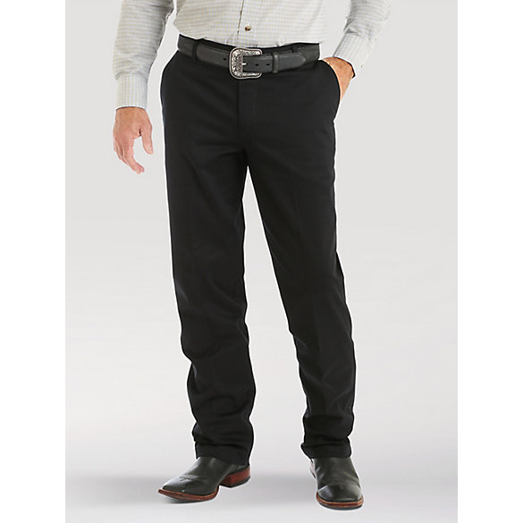 Men's Wrangler Casuals® Flat Front Relaxed Fit Pants | Mens Pants by ...