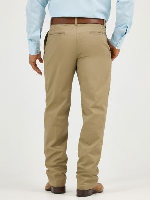 Men's Wrangler Casuals® Pleated Front Relaxed Fit Pants | Men's PANTS ...