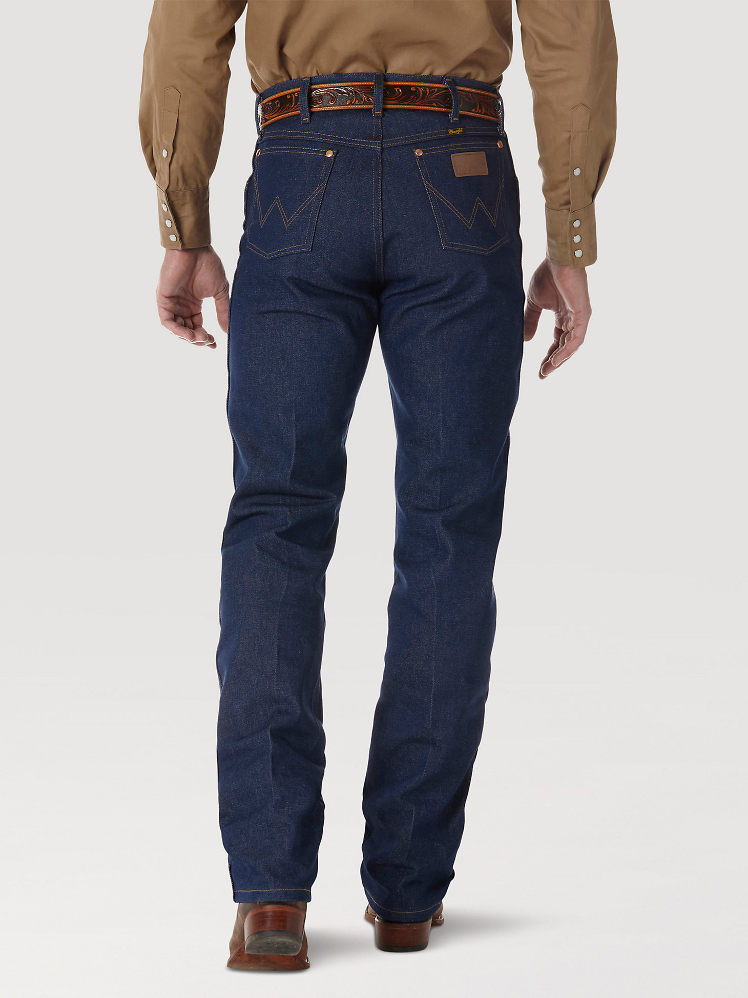 Rigid Wrangler® Cowboy Cut® Original Fit Jean in Rigid Indigo alternative view 2