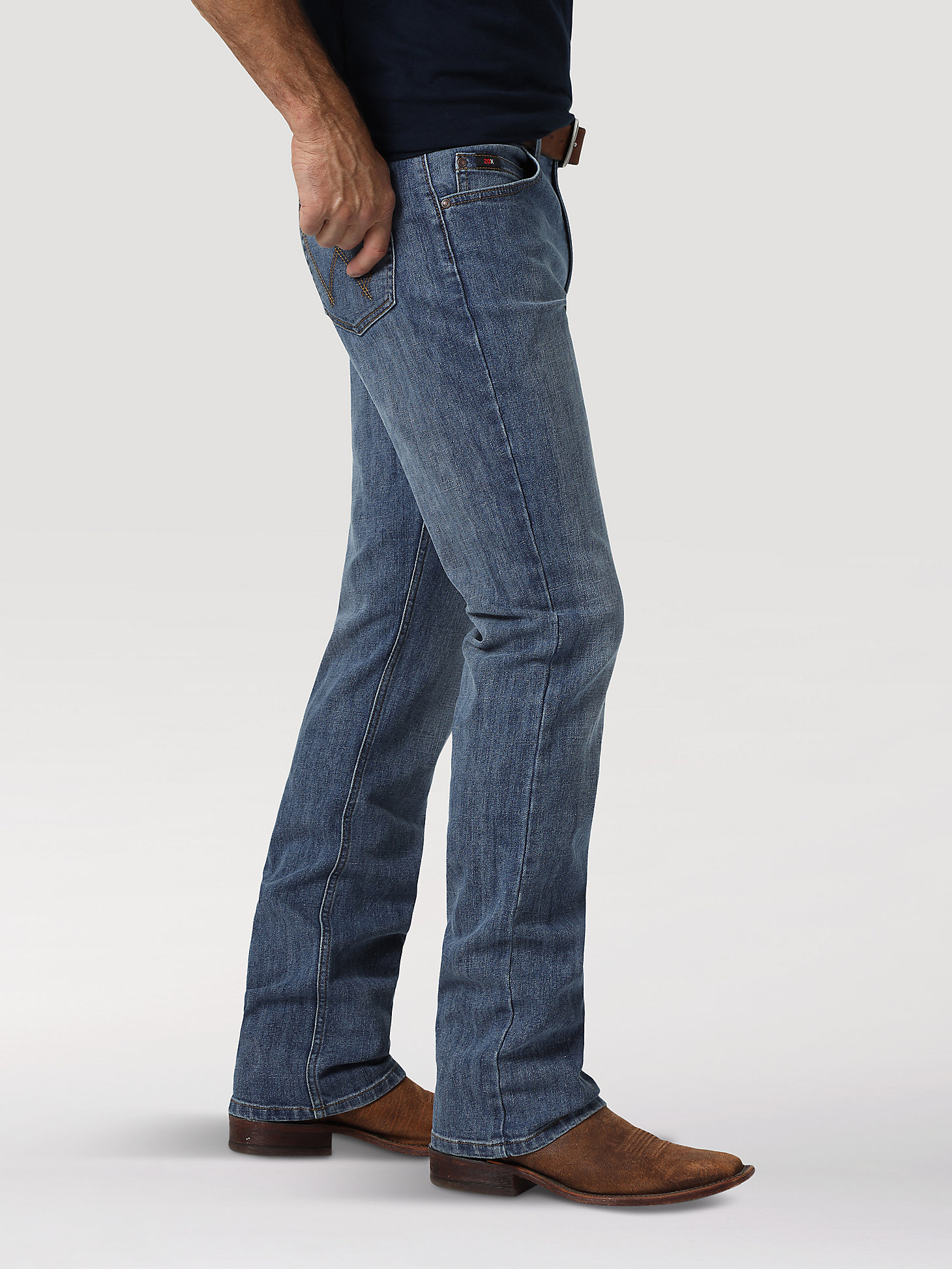 Men's Wrangler® 20X® Active Flex Slim Fit Jean in Overcast alternative view 1