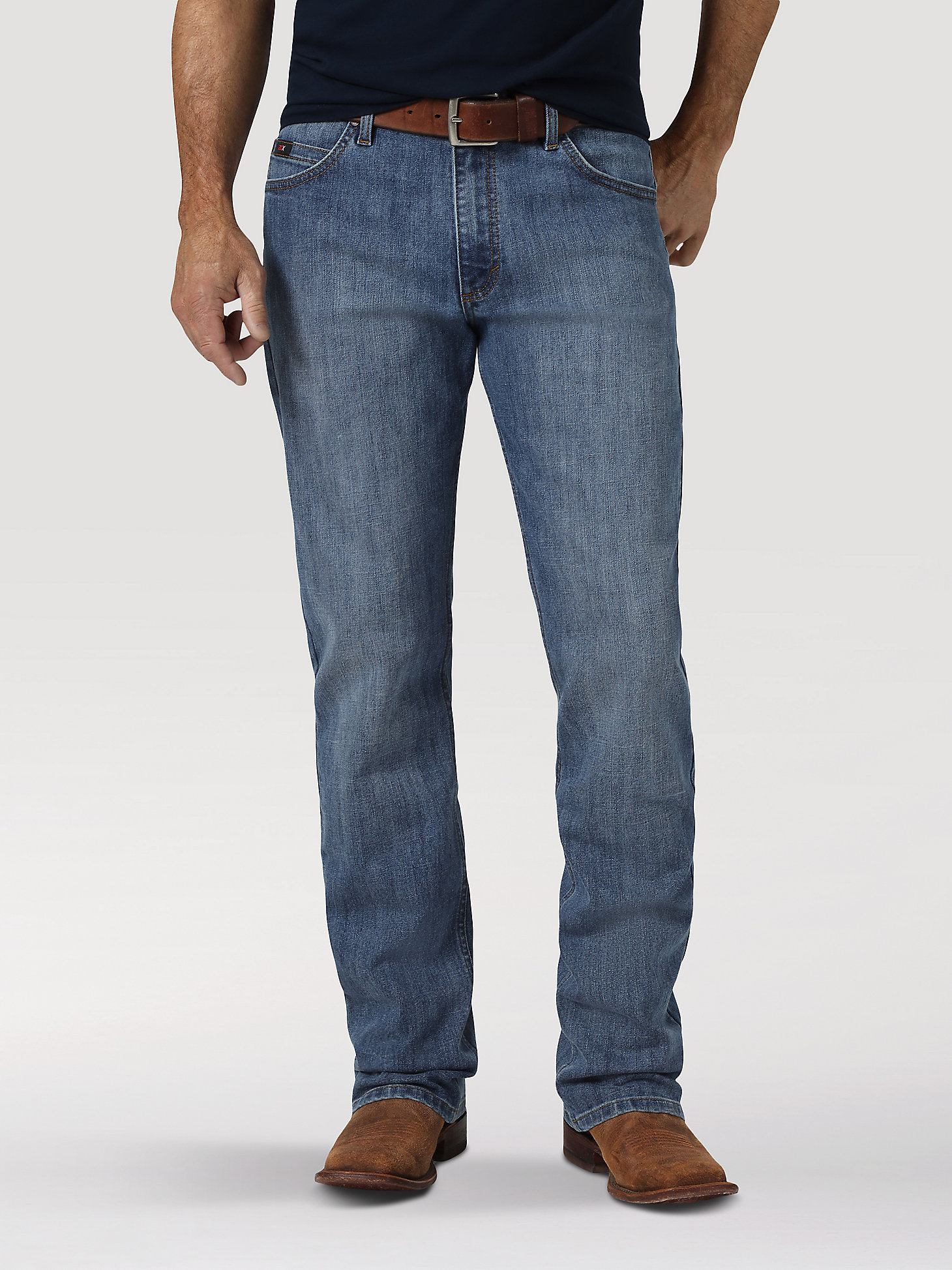 Men's Wrangler® 20X® Active Flex Slim Fit Jean in Overcast main view