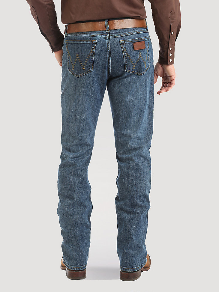 Men's Wrangler® 20X® Active Flex Slim Fit Jean in Stone Blue alternative view
