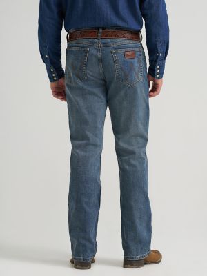 Men's Wrangler&reg; 20X&reg; Active Flex Regular Fit Jean in Stone Blue