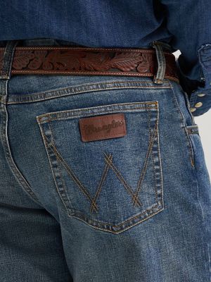 Men's Wrangler&reg; 20X&reg; Active Flex Regular Fit Jean in Stone Blue
