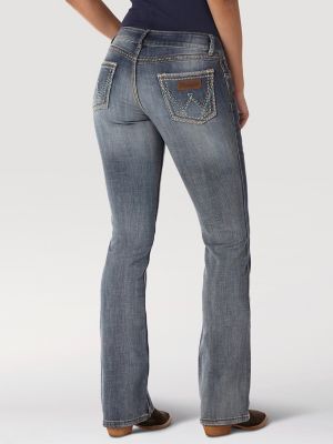**Wrangler Women's Retro Sadie Low Rise Bootcut Jeans - Molly