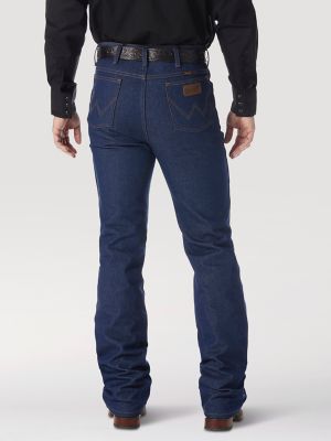 Men's Wrangler® Cowboy Cut® Slim Fit Blue Rigid Jean 936DEN