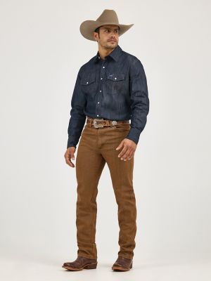 Wrangler® Cowboy Cut® Slim Fit Jean in Black Whiskey