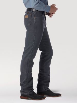 Wrangler® Cowboy Cut® Slim Fit Jean in Charcoal Gray