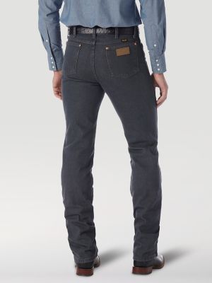 Wrangler® Cowboy Cut® Slim Fit Jean in Charcoal Gray