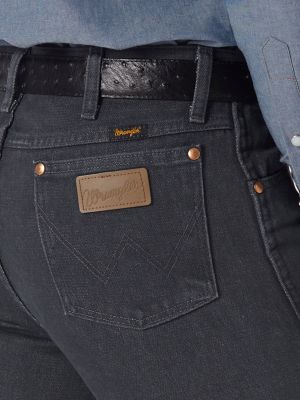 Wrangler® Cowboy Cut® Slim Fit Jean in Charcoal Gray