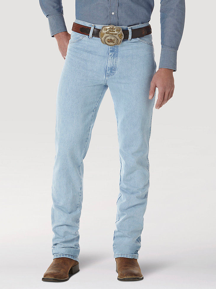 Wrangler® Cowboy Cut® Slim Fit Jean in Bleach main view