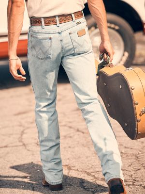 Wrangler® Cowboy Cut® Slim Fit Jean in Bleach