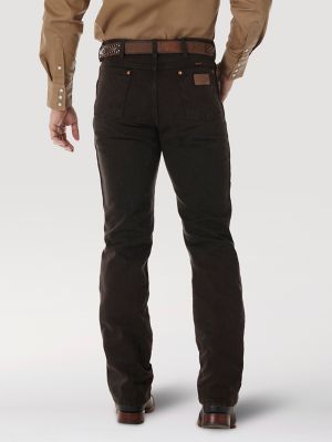 Wrangler® Cowboy Cut® Slim Fit Jean in Prewashed Tan