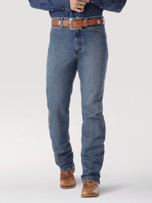 Wrangler 936GBH Men's Slim Fit Jeans - Bleached Wash - Stampede