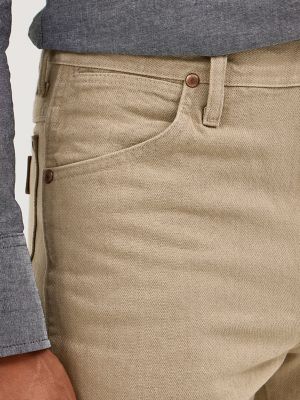 Wrangler&reg; Cowboy Cut&reg; Slim Fit Jean in Prewashed Tan
