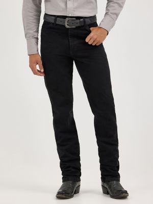 Wrangler® Cowboy Cut® Slim Fit Jean in Shadow Black