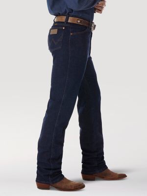 Wrangler® Cowboy Cut® Navy Stretch Slim Fit Jean in Navy