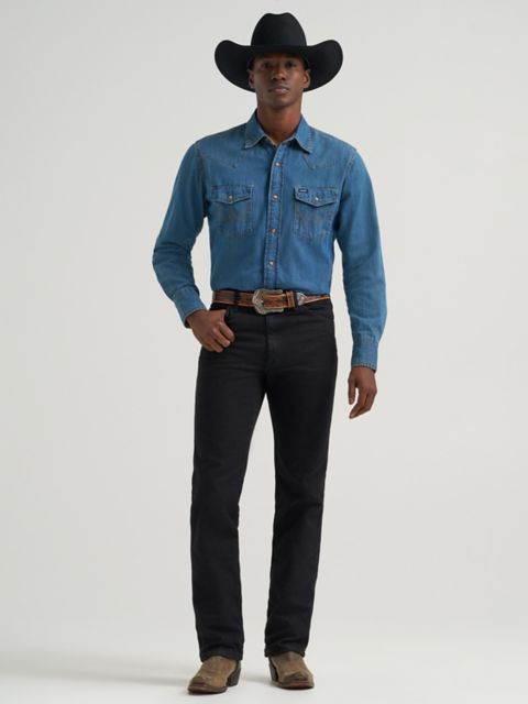 Мужские джинсы Wrangler Cowboy Cut® Stretch Slim Fit Jean