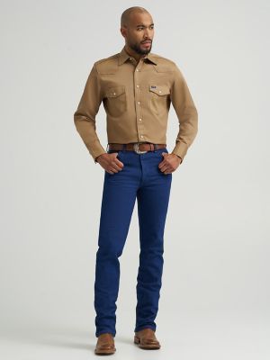 Wrangler® Cowboy Cut® Stretch Slim Fit Jean in Indigo Stretch