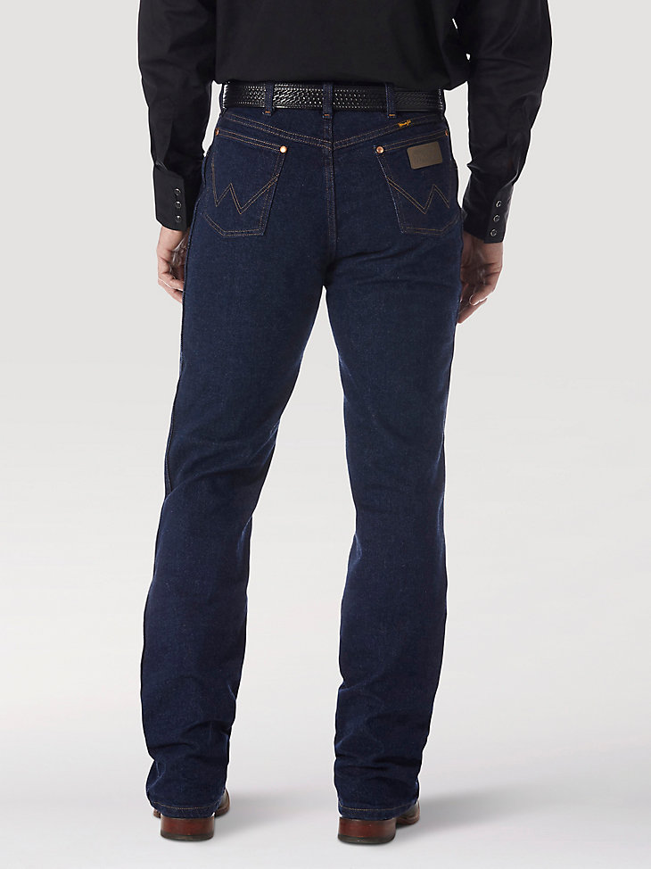 Wrangler® Cowboy Cut® Bootcut Stretch Regular Fit Jean in Navy alternative view 2