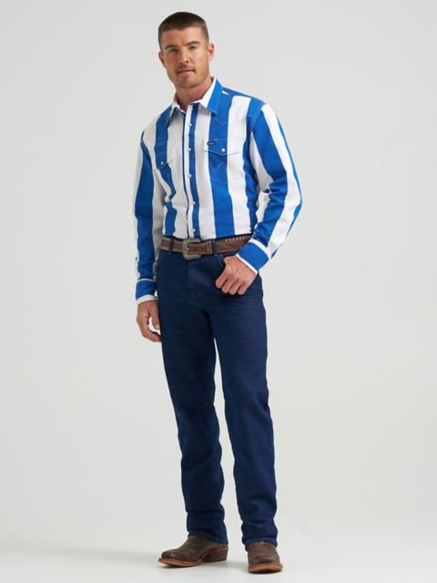 Мужские джинсы Wrangler Cowboy Cut® Bootcut Stretch Regular Fit Jean