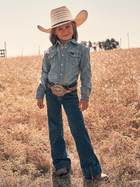 Детские джинсы Wrangler Girl's Wrangler Retro® Trouser Jean (4-18)