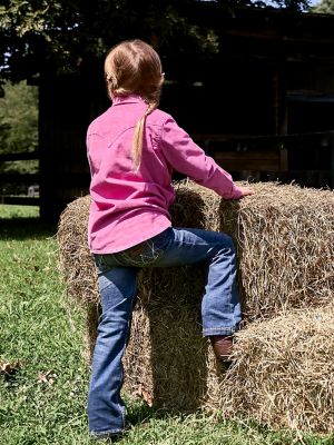 Girl's Wrangler Retro&reg; Bootcut Jean (4-18)
