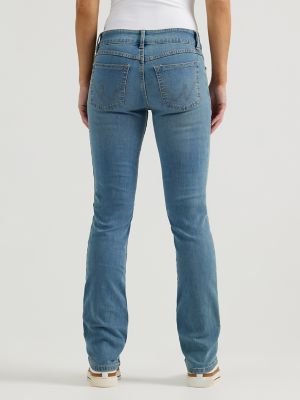 Women's Essential Mid-Rise Straight Leg Jean | Women's JEANS | Wrangler®