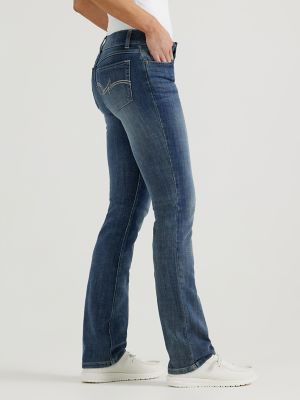 Women's Straight Leg Jean in MS Wash