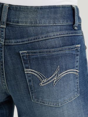 Women's Essential Mid-Rise Straight Leg Jean | Women's JEANS | Wrangler®