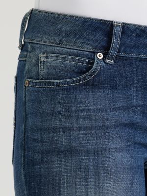 Women's Straight Leg Jean in MS Wash