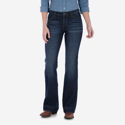 Wrangler® Cowboy Cut® White Slim Fit Jean | Womens Jeans by Wrangler®