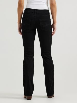 Women's Bootcut Jean in Black