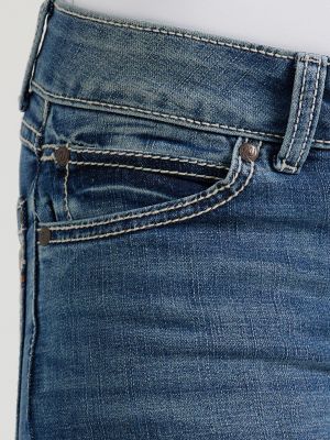 Womens Retro Mae Bootcut Jean:Deadwood:30:30 alternative view 5