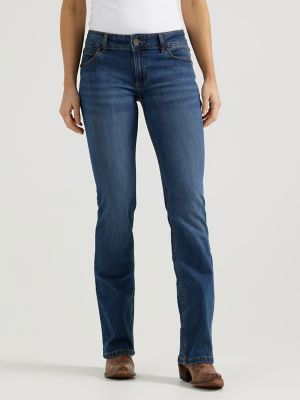 Women's Essential Mid-Rise Bootcut Jean | Women's JEANS | Wrangler®