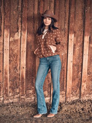 Women's Wrangler Retro® Mae Mid Rise Bootcut Jean