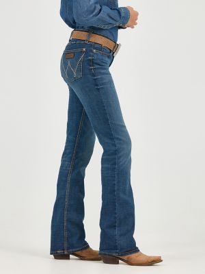 Wrangler Women's Retro Mae Boot Cut Jeans 09MWZUH - Russell's