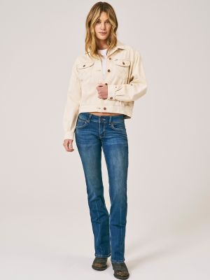 Introducir 92+ imagen boot cut wrangler jeans womens