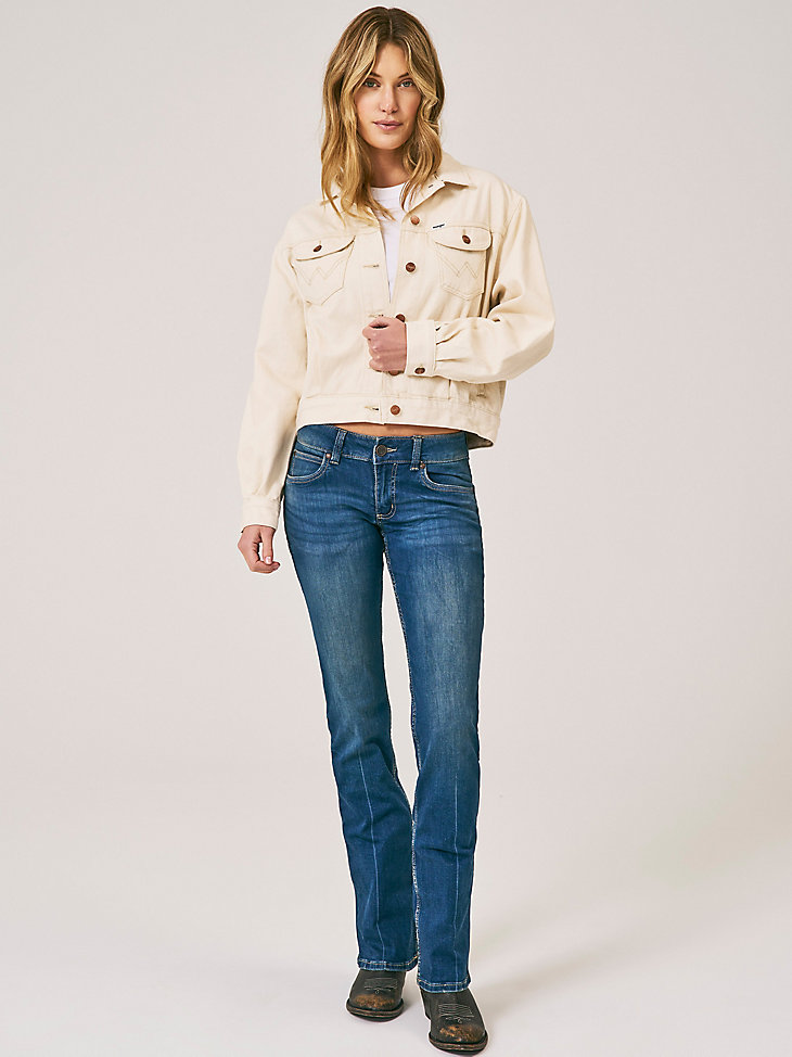 Top 59+ imagen wrangler bootcut jeans women’s
