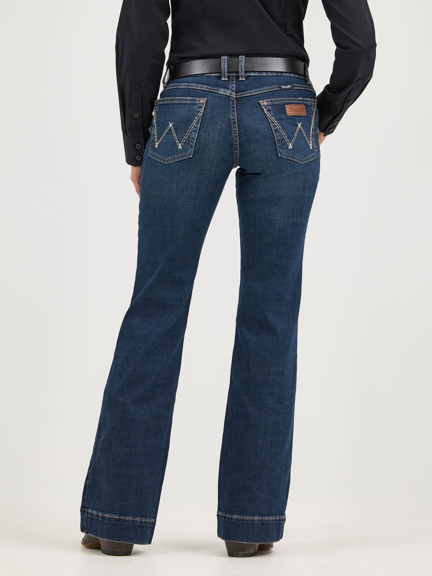 Женские джинсы Wrangler Retro® Mae Trouser Jean, цвет: Samantha — фото 2