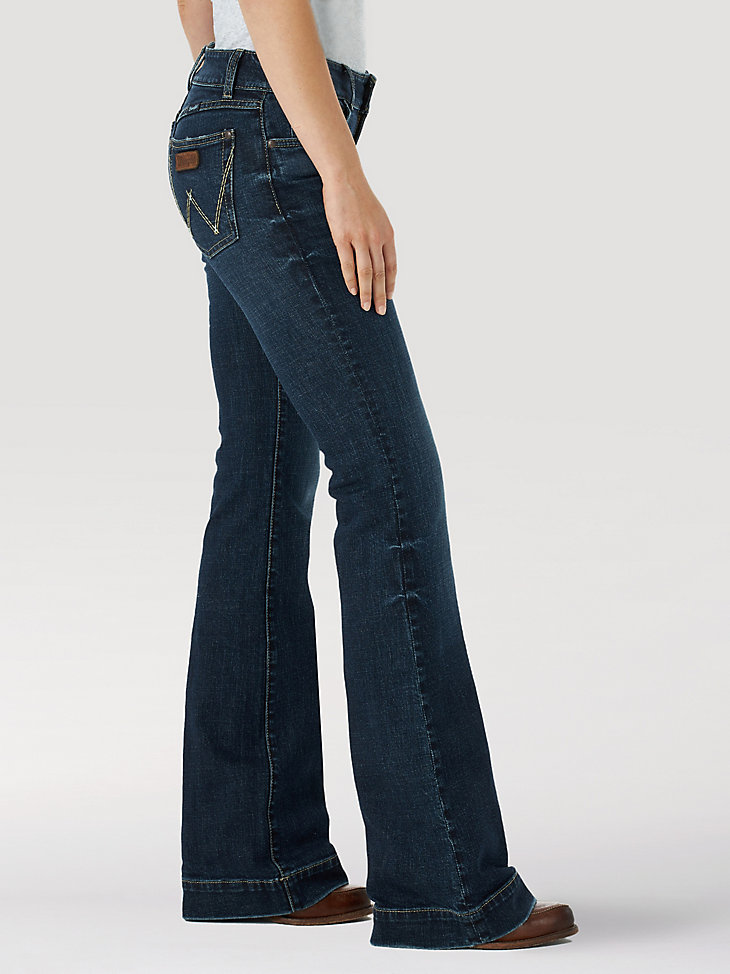 Women's Wrangler Retro® Mae Wide Leg Trouser Jean | Women's JEANS ...