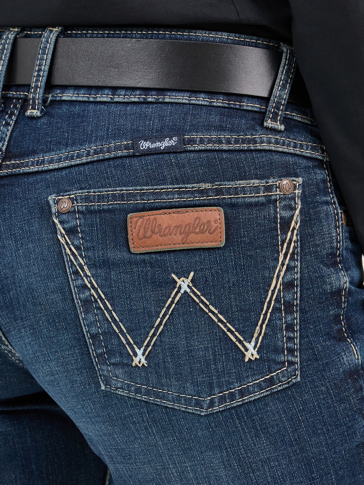 Женские джинсы Wrangler Retro® Mae Trouser Jean, цвет: Samantha — фото 9
