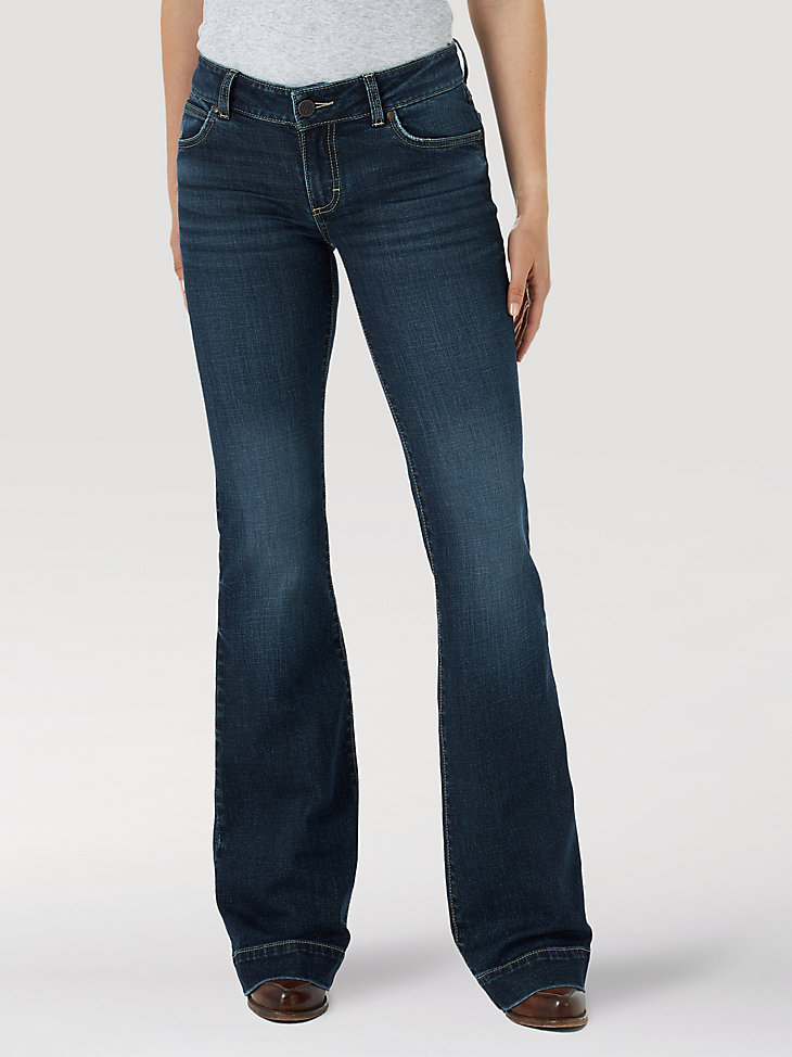 Women's Wrangler Retro® Mae Wide Leg Trouser Jean | Women's JEANS ...
