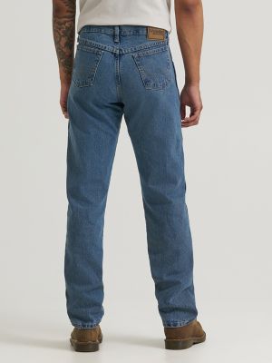 Wrangler Rugged Wear&reg; Relaxed Fit Jean in Grey Indigo alternative view 3