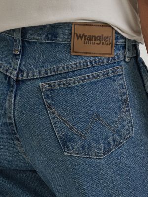 Wrangler Rugged Wear&reg; Relaxed Fit Jean in Grey Indigo alternative view 4