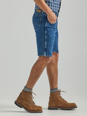 Mens Wrangler Rugged Wear PS Relaxed Fit Short in Medium Stone